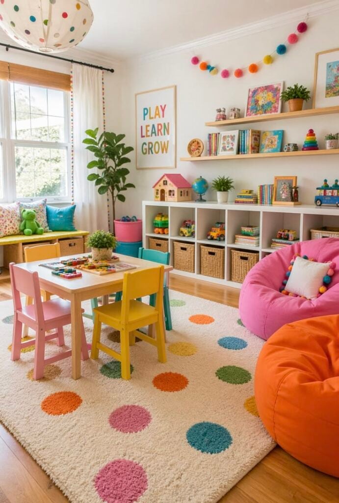 Create a Colorful Play Area