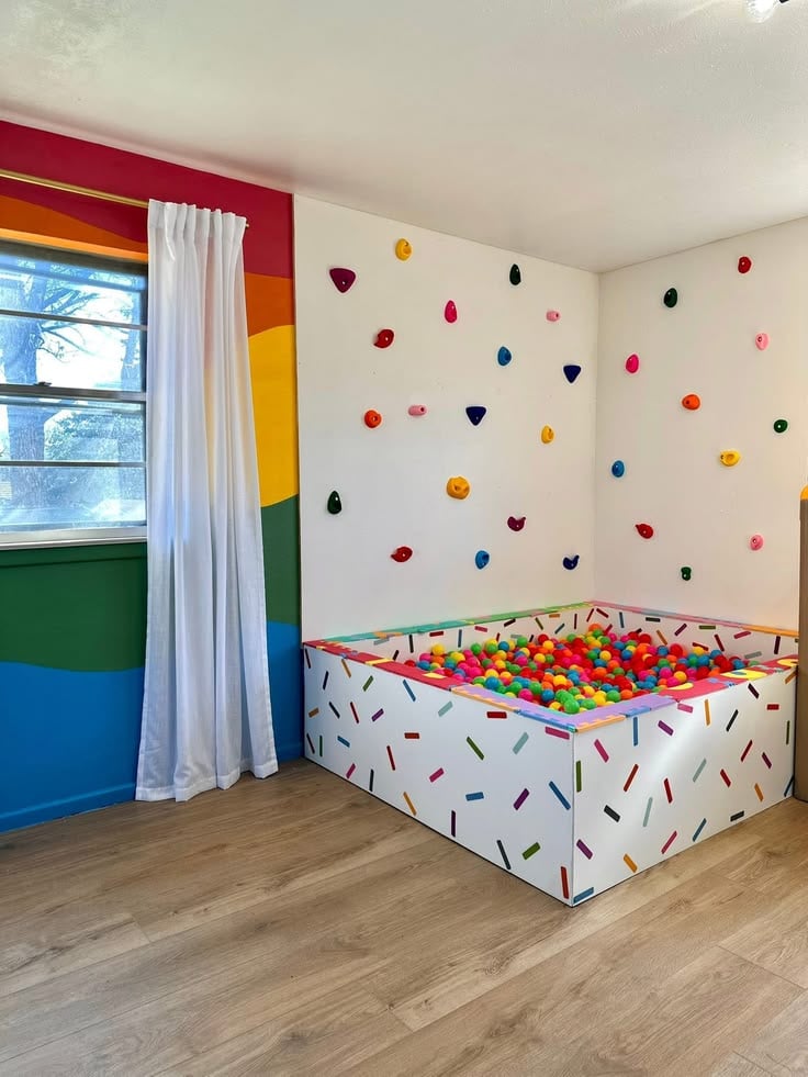 Create a Foam Pit Corner