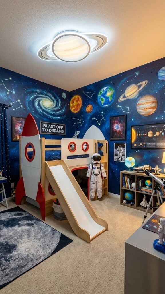 Create a Galaxy Feature Wall
