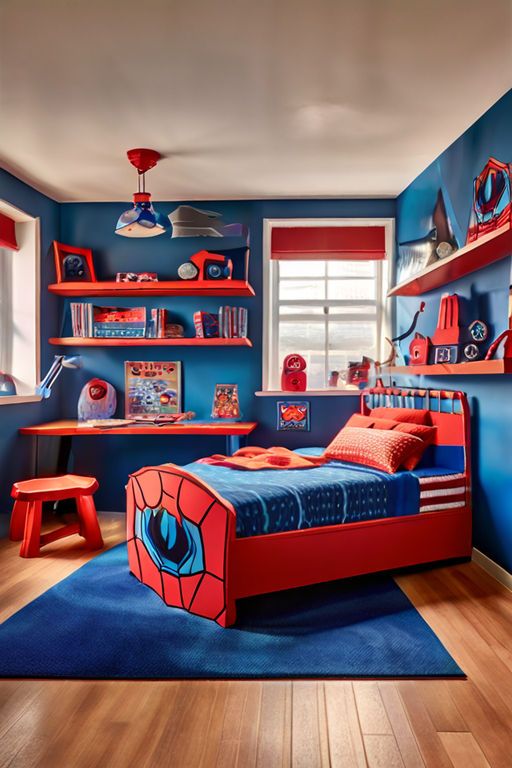 Create a Modern Spiderman Room