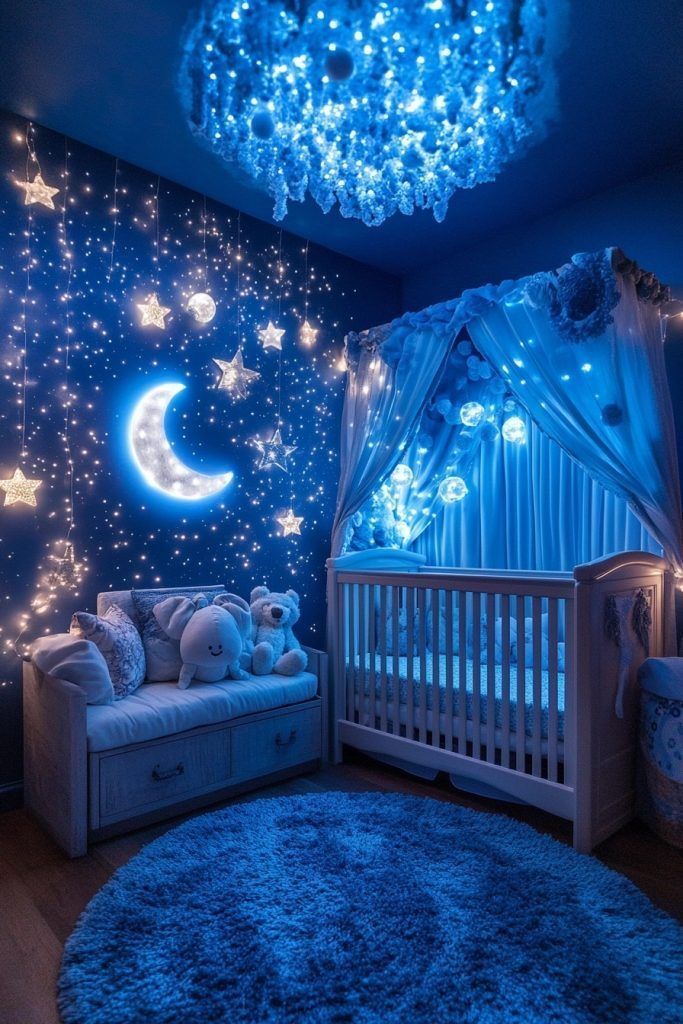 Create a Moon and Stars Theme
