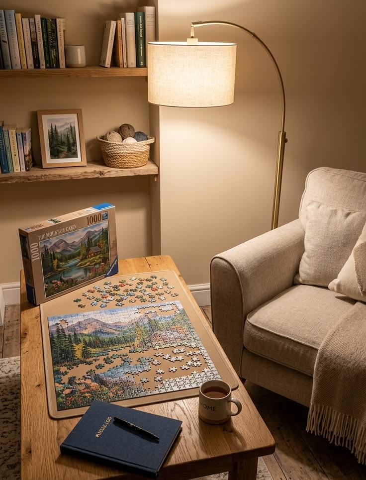 Create a Puzzle Corner