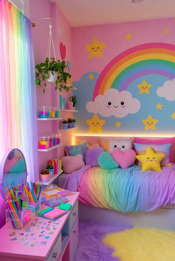  Create a Rainbow Craft Station