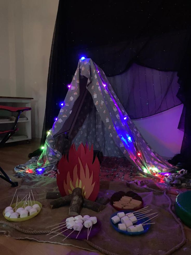 Create an Indoor Camping Adventure