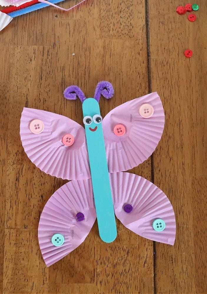 Cupcake Liner Butterfly