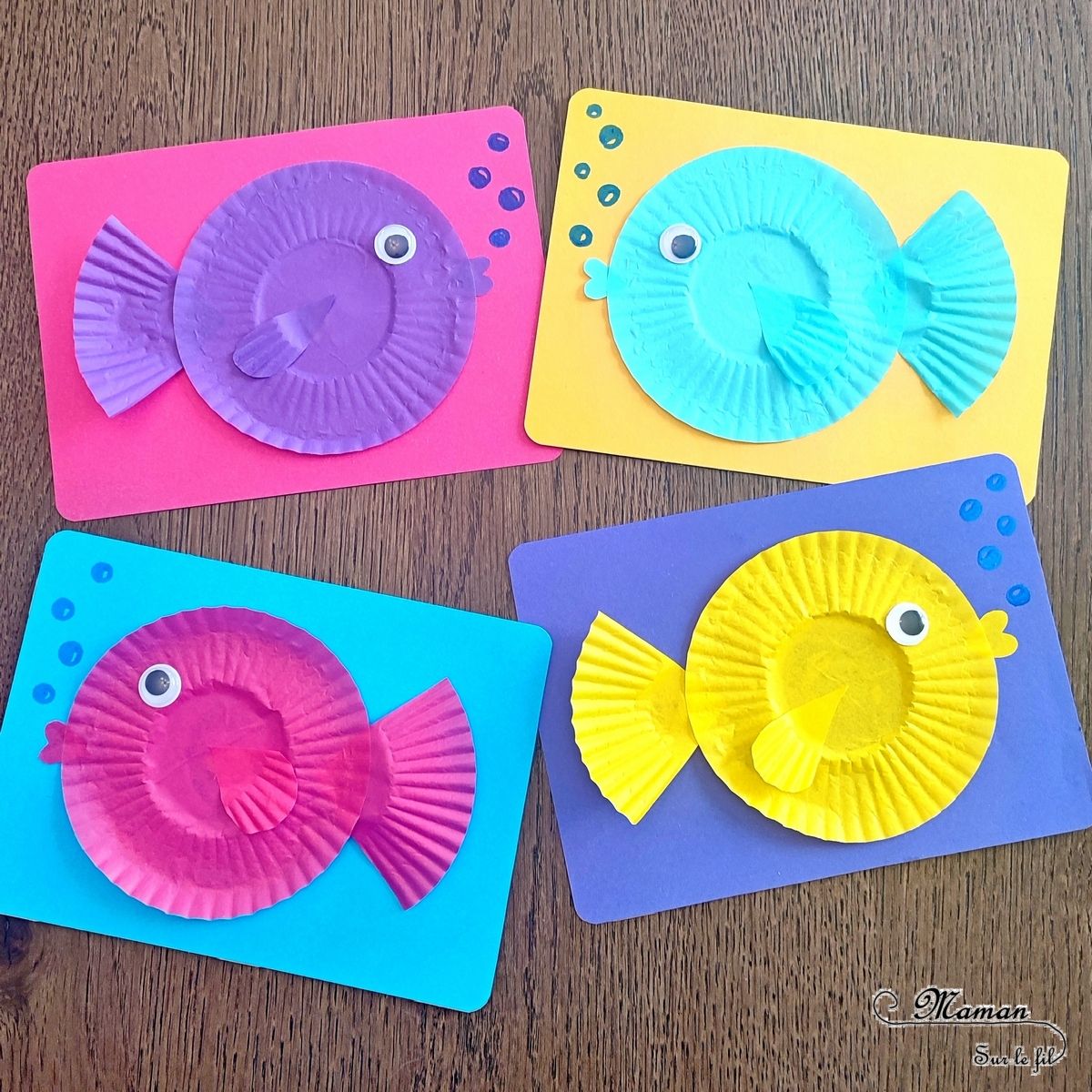 Cupcake Liner Fish