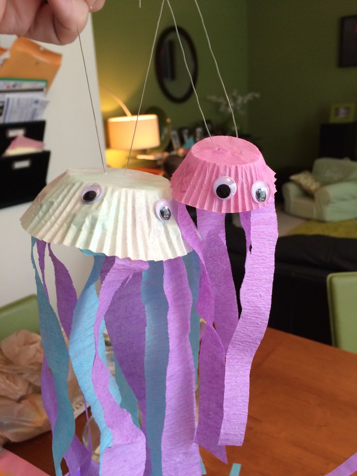 Cupcake Liner Jellyfish