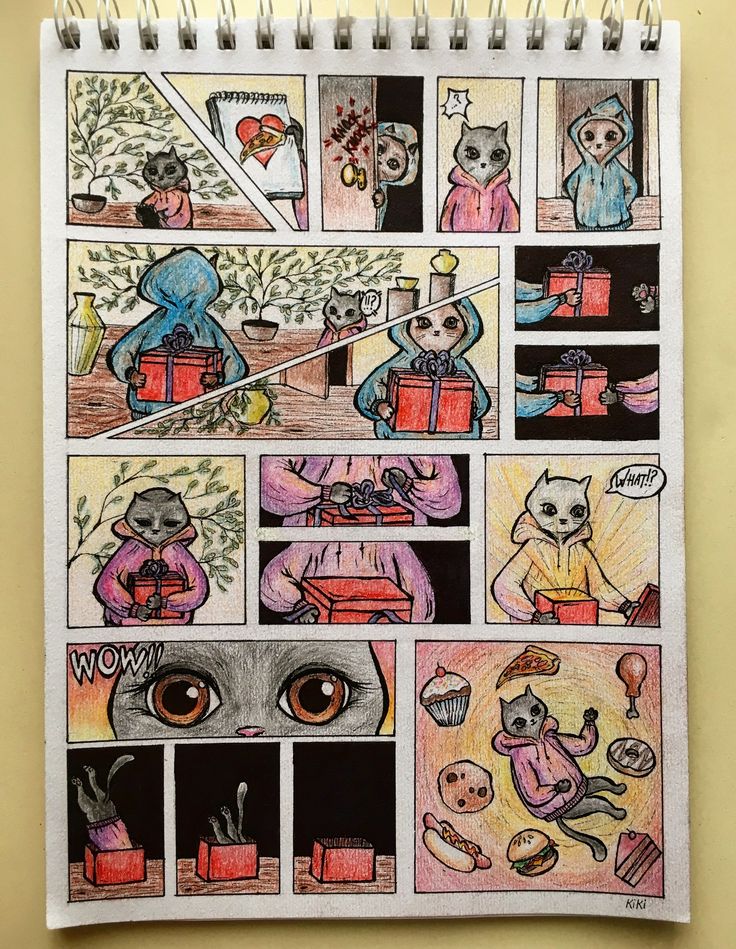 DIY Comic Strip Art