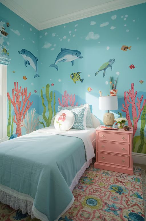 Decorate With Coral Reef Art