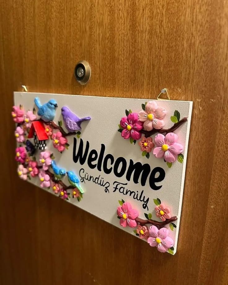 Decorative Name Sign