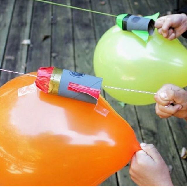 Design a Balloon Rocket
