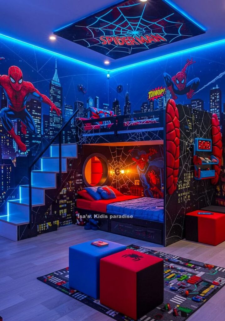 Design a Shared Superhero Room
