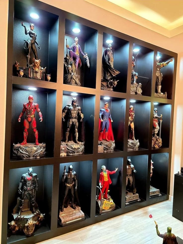  Display Shelves for Superhero Collections