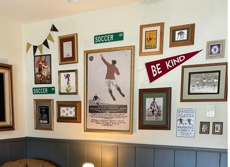 Display Vintage Sports Posters