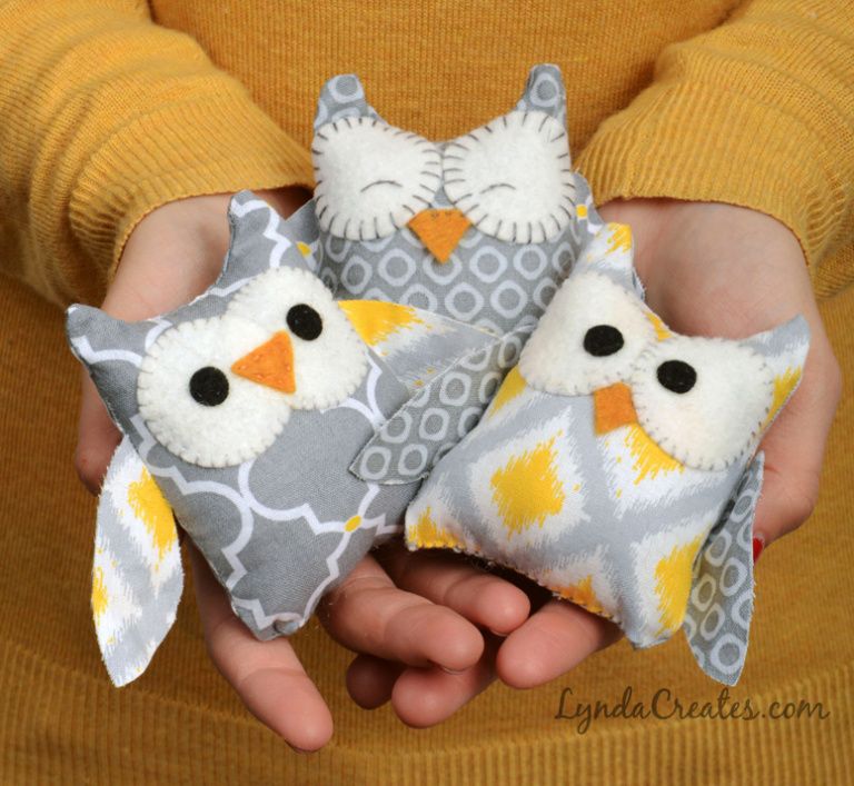 Fabric Owl Softie