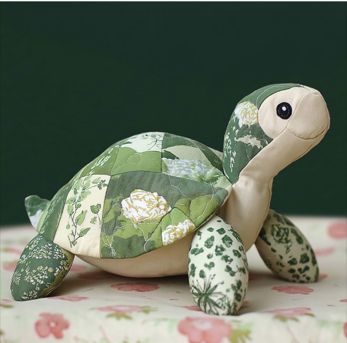 Fabric Turtle Softie