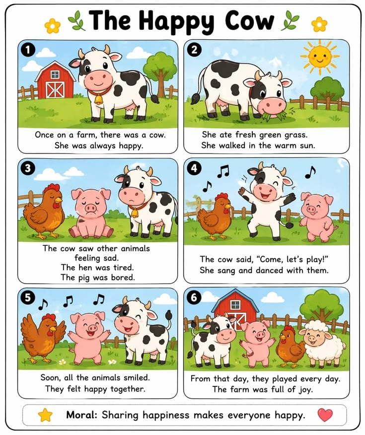 Farm Animal Friendship Story