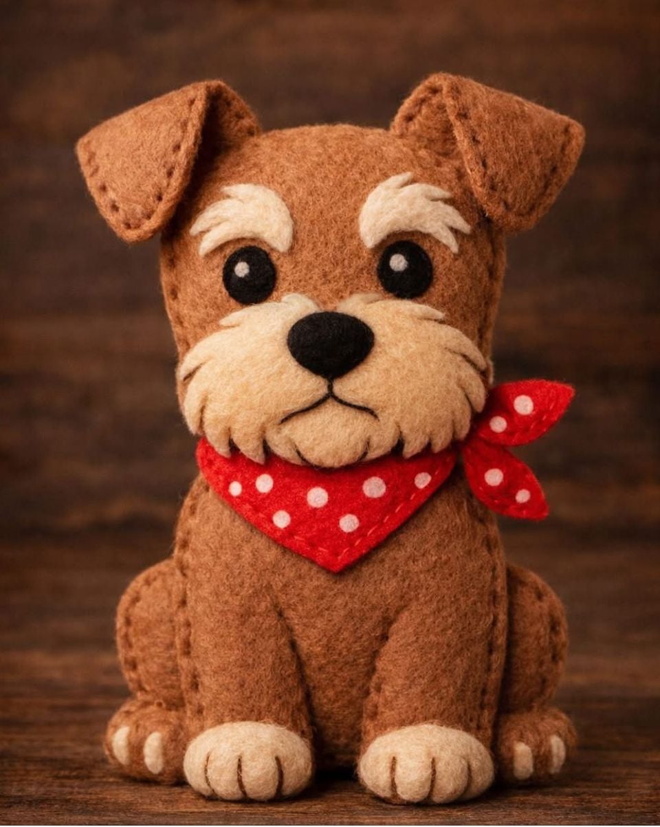 Felt Dog Softie