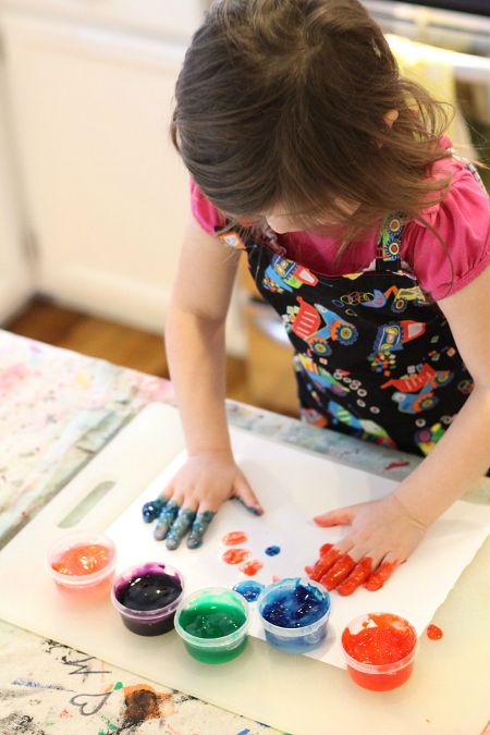 Finger Painting Masterpieces