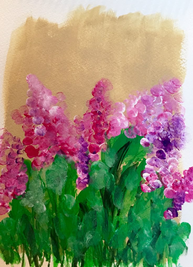  Finger Painting