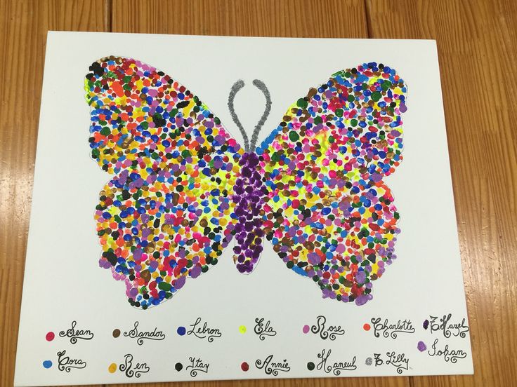 Fingerprint Butterfly Wings
