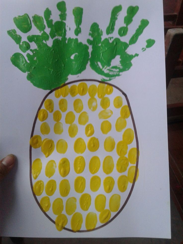 Fingerprint Fruit Art