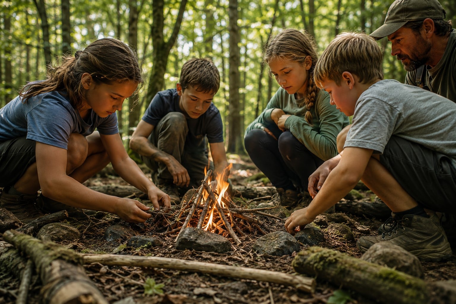Fire Building and Tending