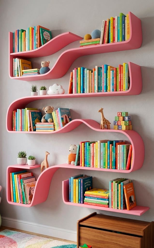 Add Floating Shelves