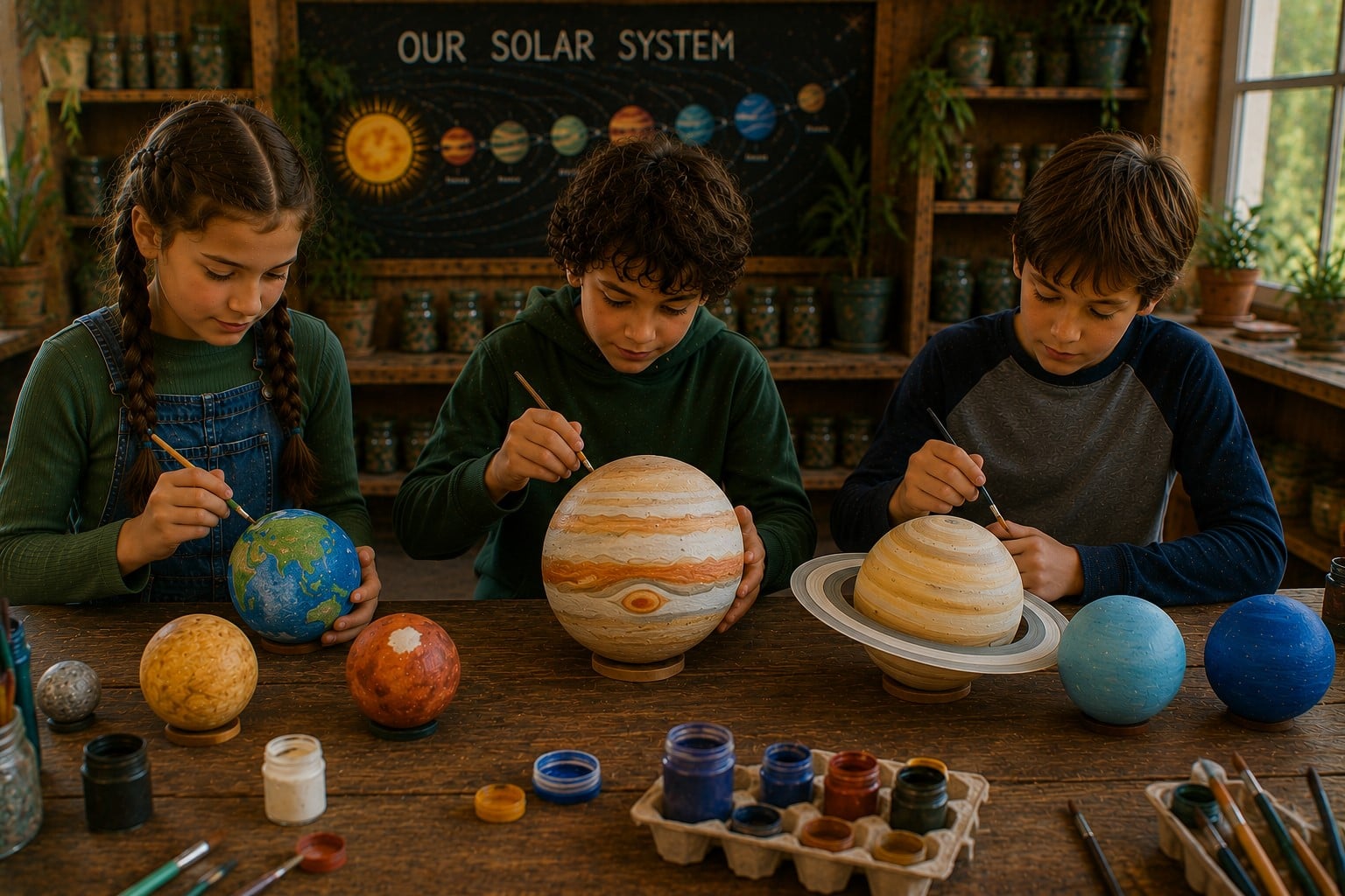 Foam Ball Planet Set