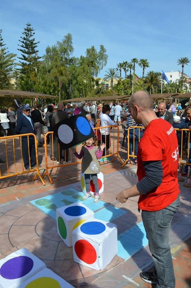 Giant Dice Movement Game