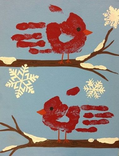 Handprint Bird