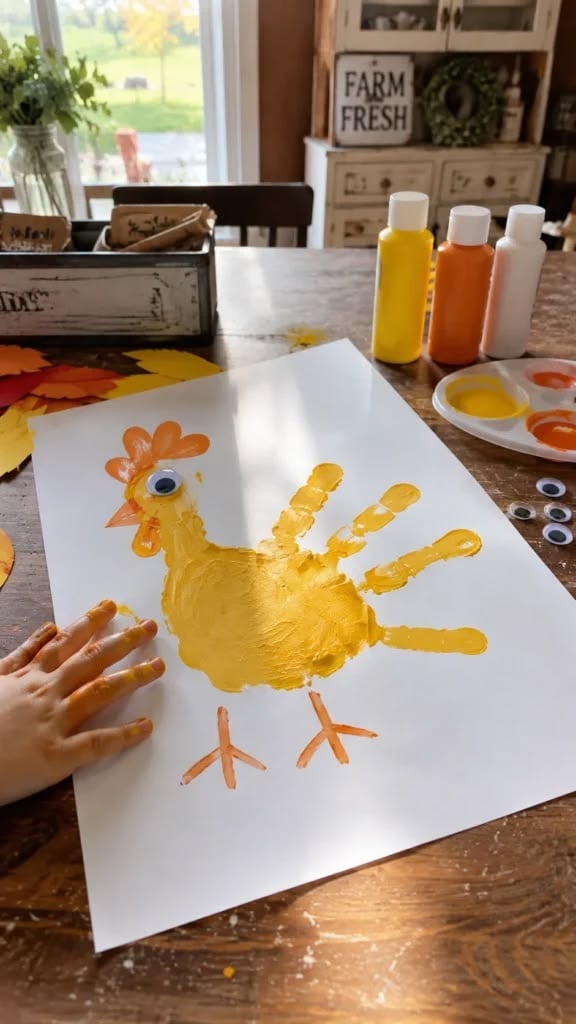 Handprint Chicken