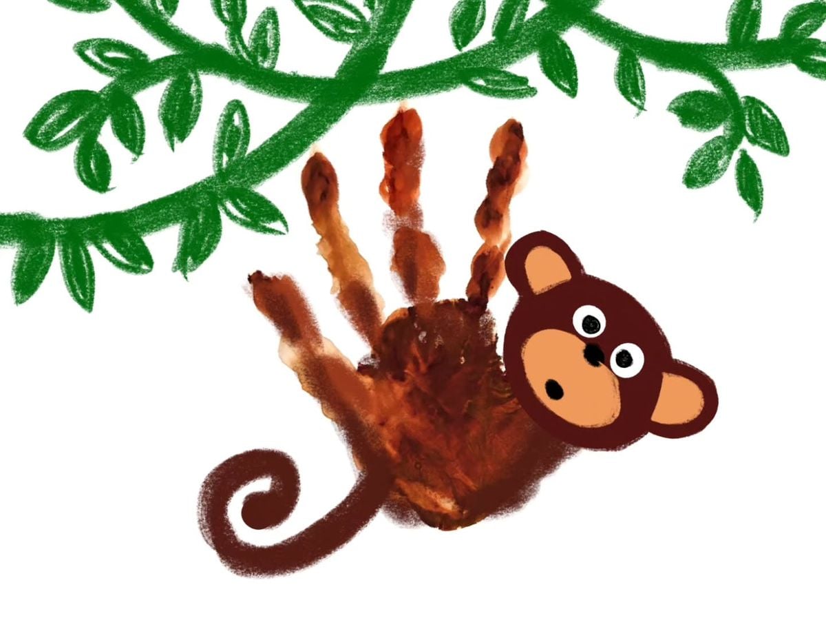 Handprint Monkey