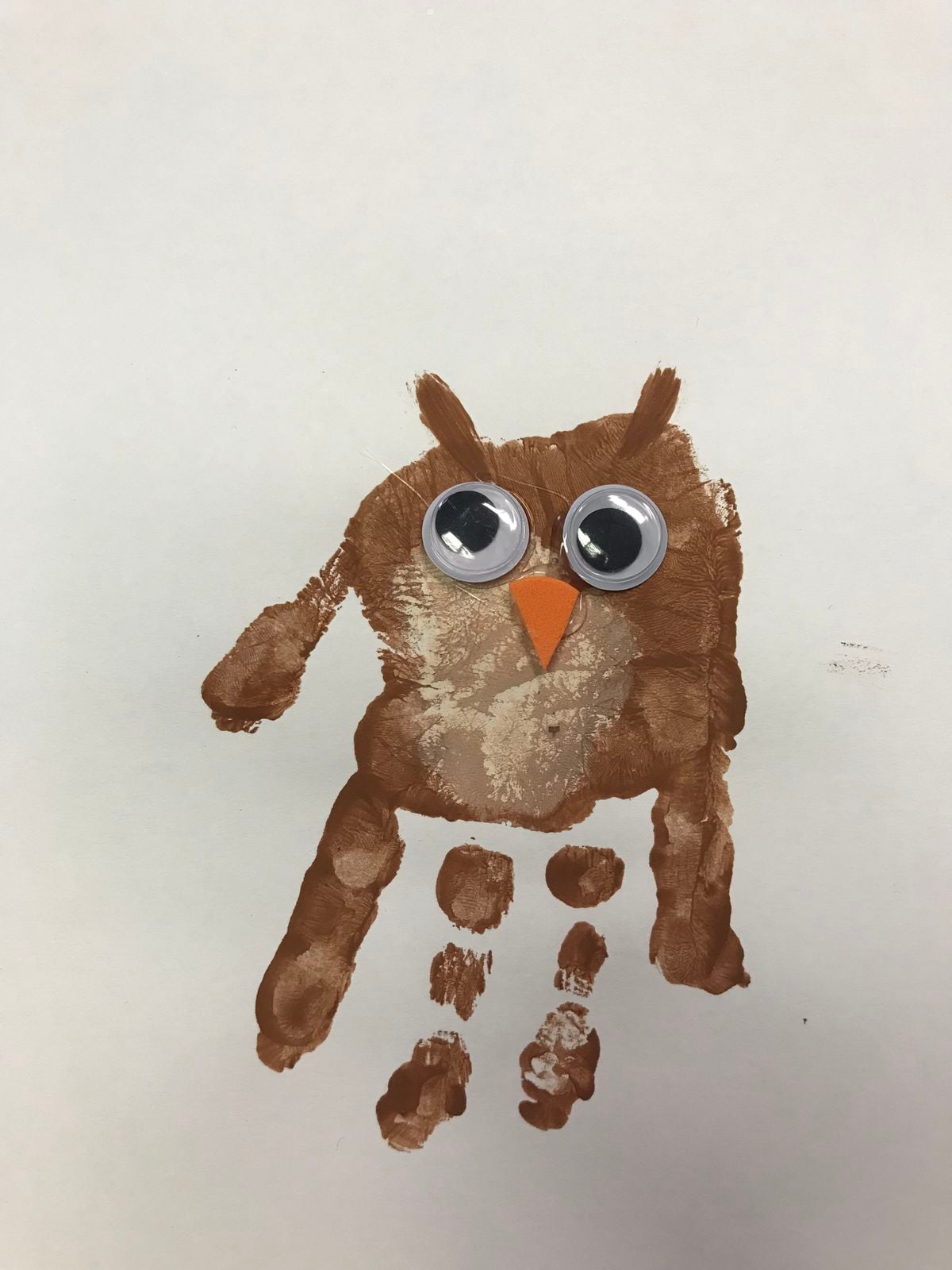 Handprint Owl