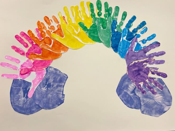 Handprint Rainbow