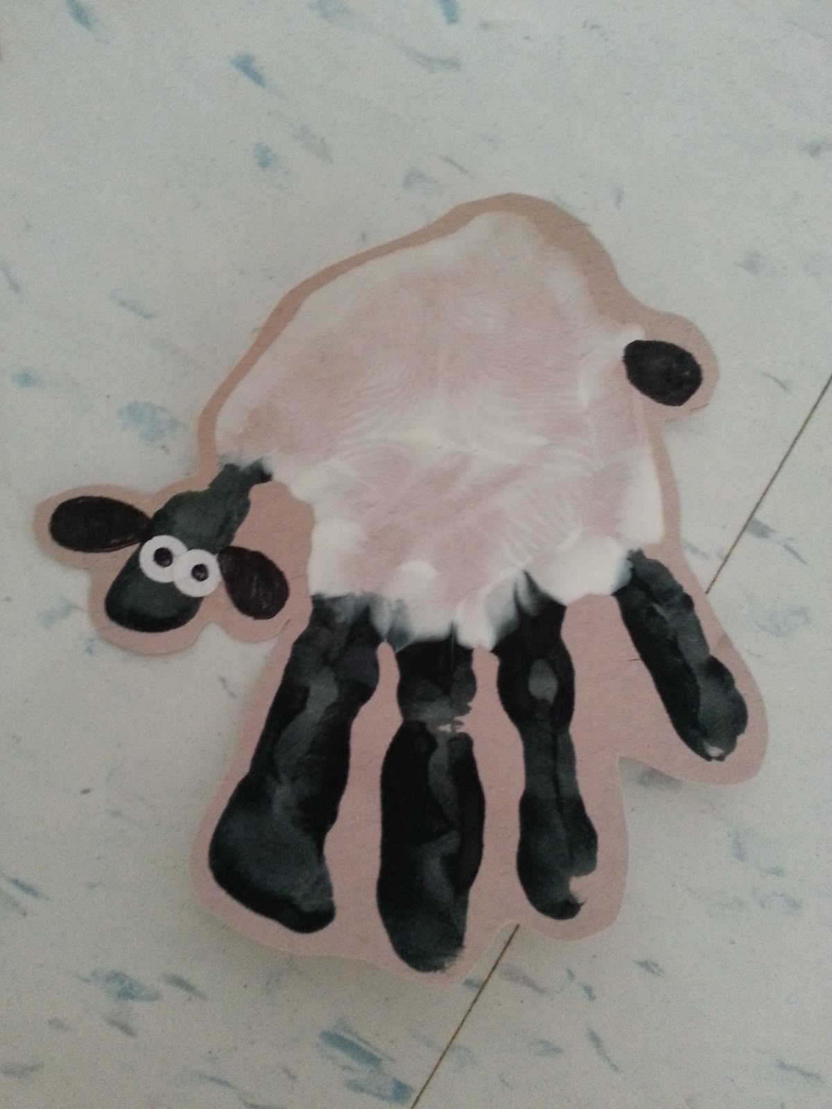 Handprint Sheep