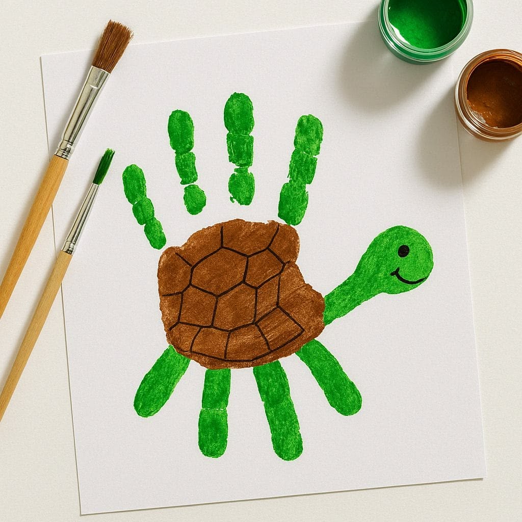 Handprint Turtle