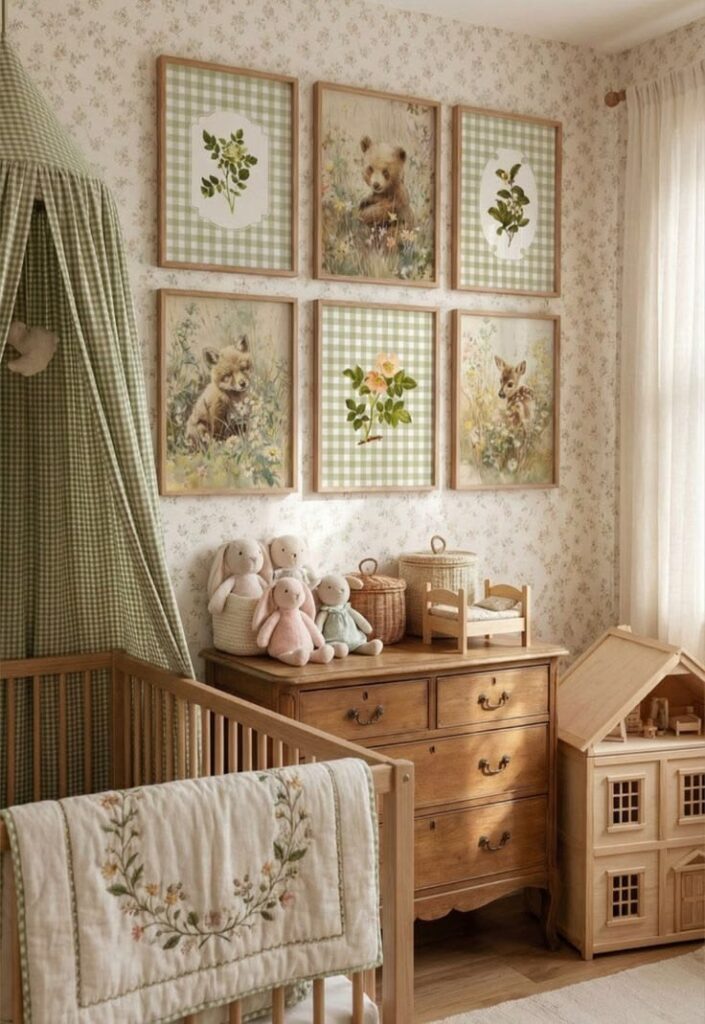 Hang Vintage Botanical Prints