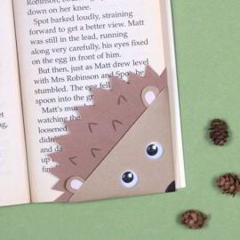 Hedgehog Bookmark
