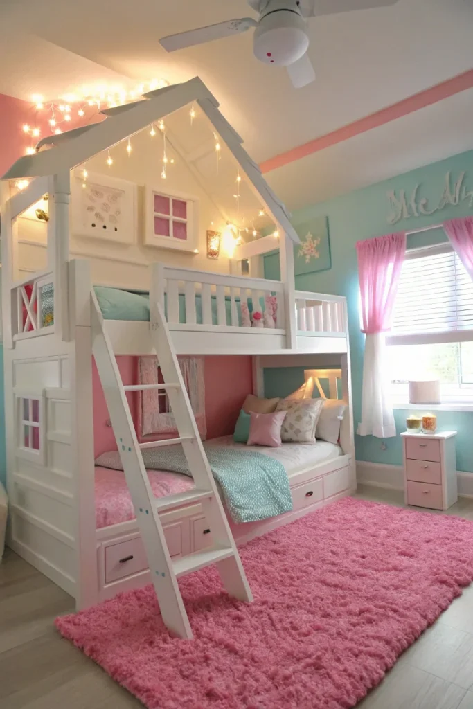 House-Shaped Bunk Beds