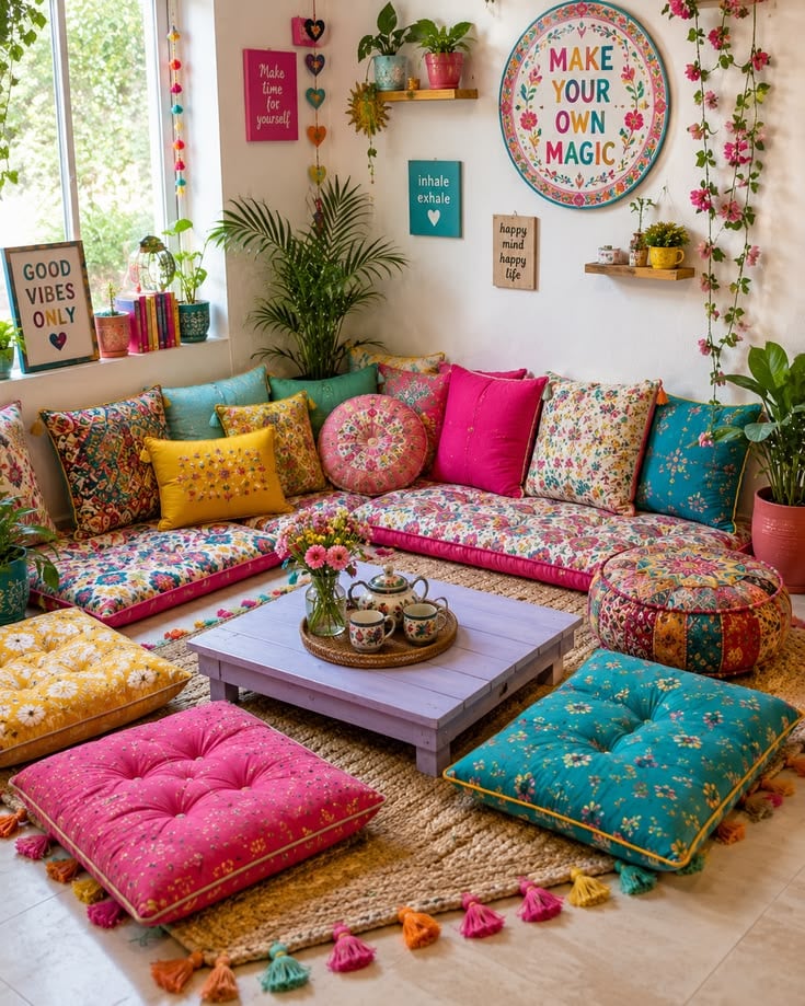 Include Floor Cushions