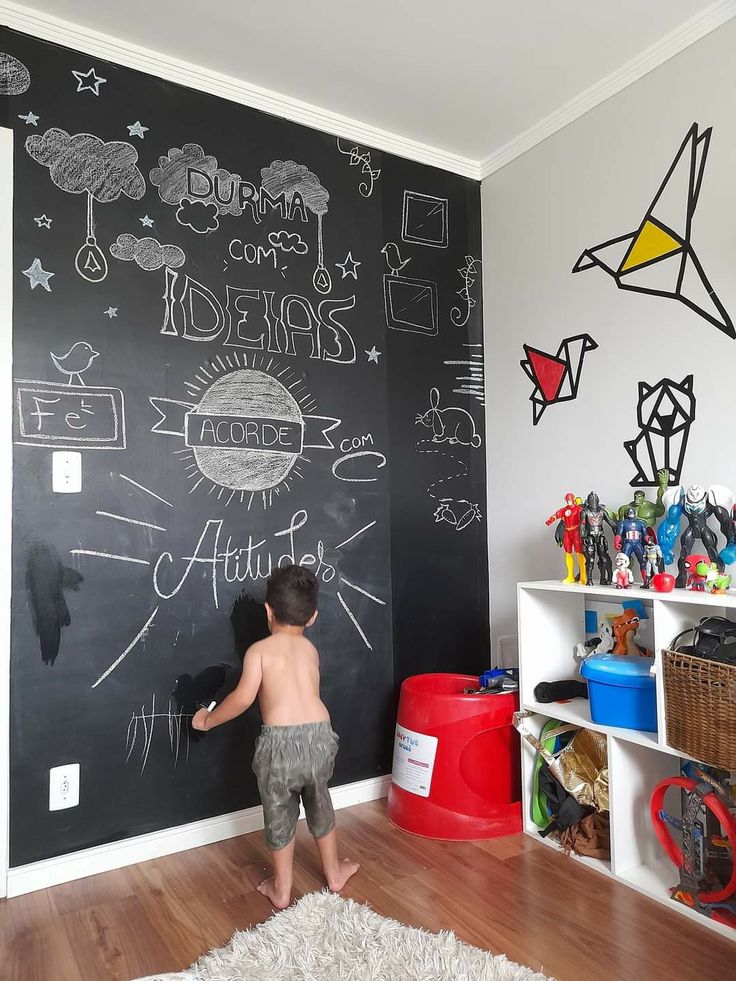 Install a Chalkboard Wall