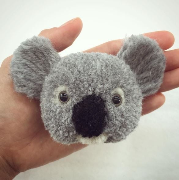Koala Pom Pom Craft