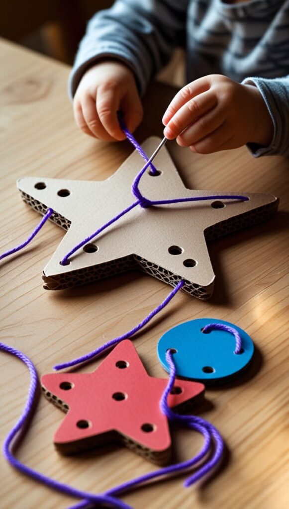 Lacing Cards Activity