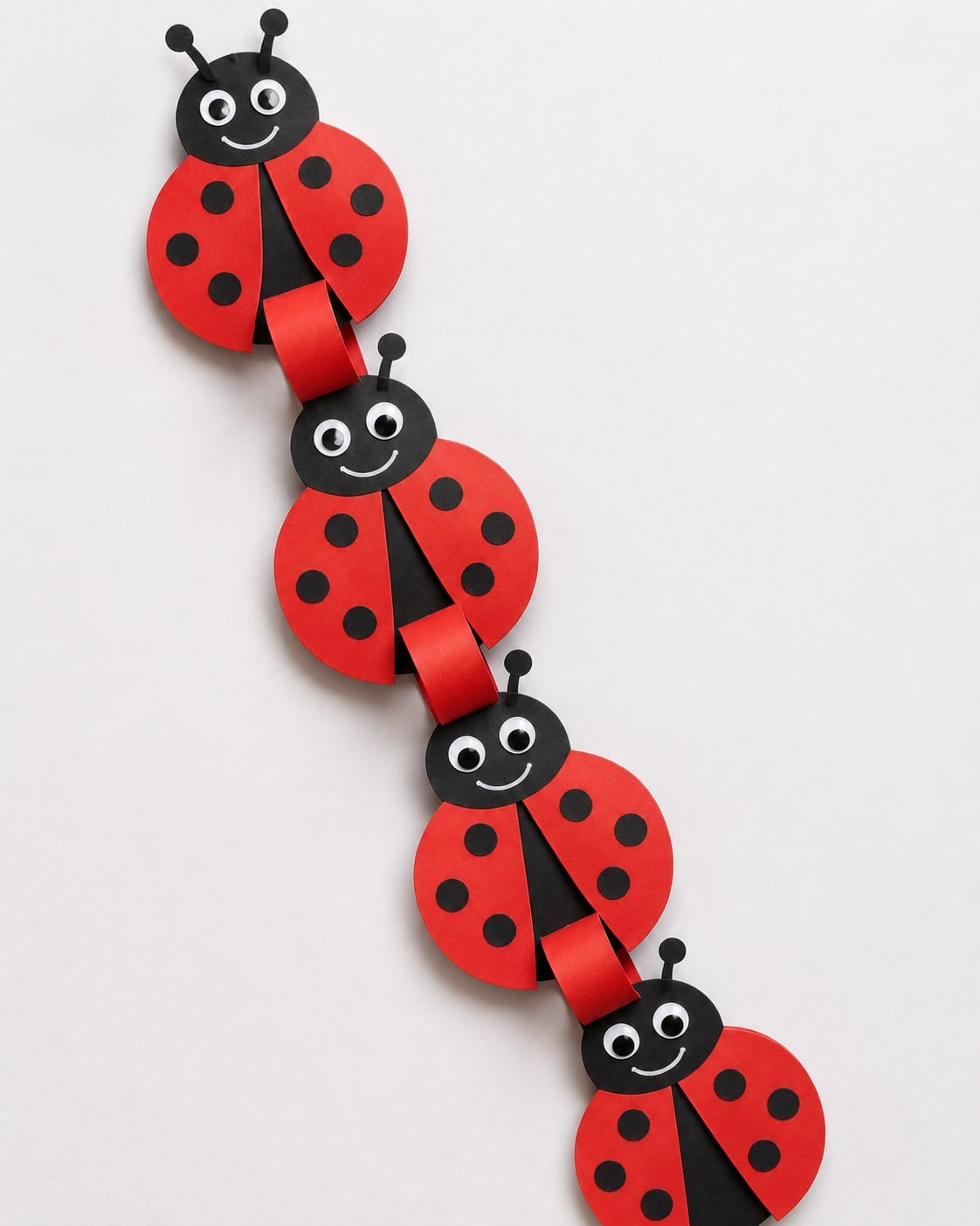 Ladybug Paper Chain
