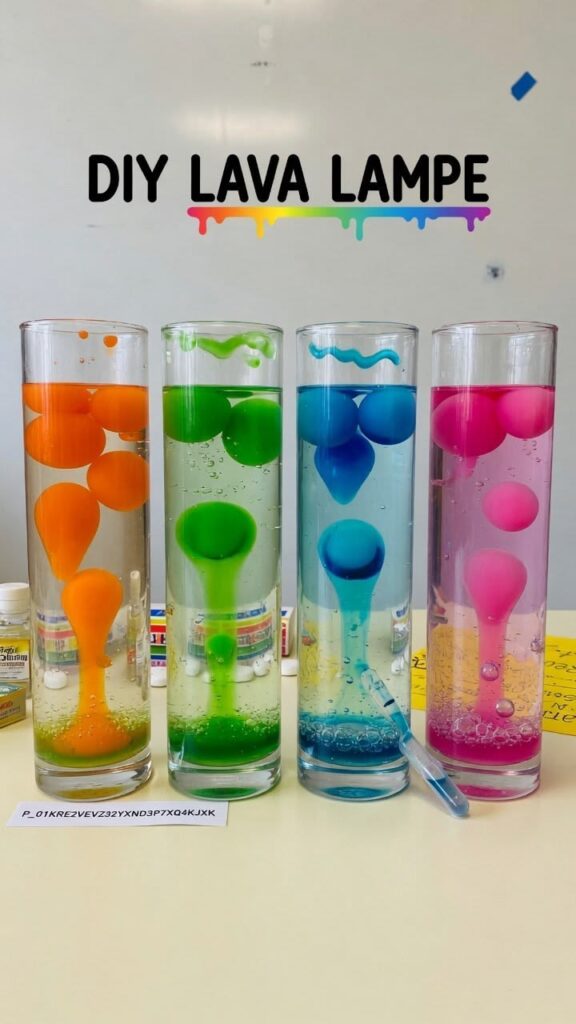 Make a Lava Lamp Experiment