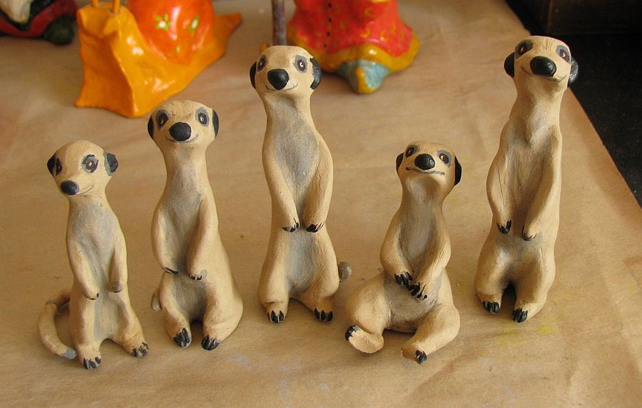 Meerkat Standing Guard Craft