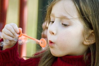 Mindful Breathing Bubbles