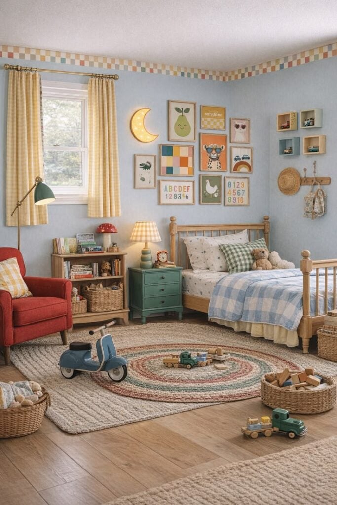 Mix Modern and Vintage Pieces