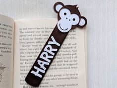 Monkey Bookmark